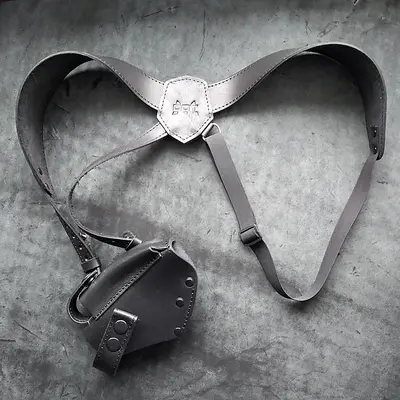 Оперативная кобура скрытого ношения под ПМ| черная на резинке