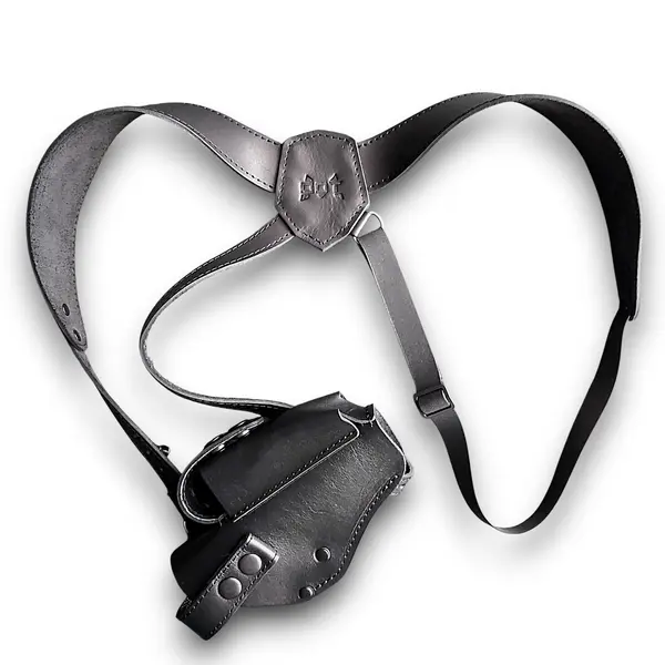 Оперативная кобура под ТТ/Browning M1903| скрытого ношения| кожаная| на резинке