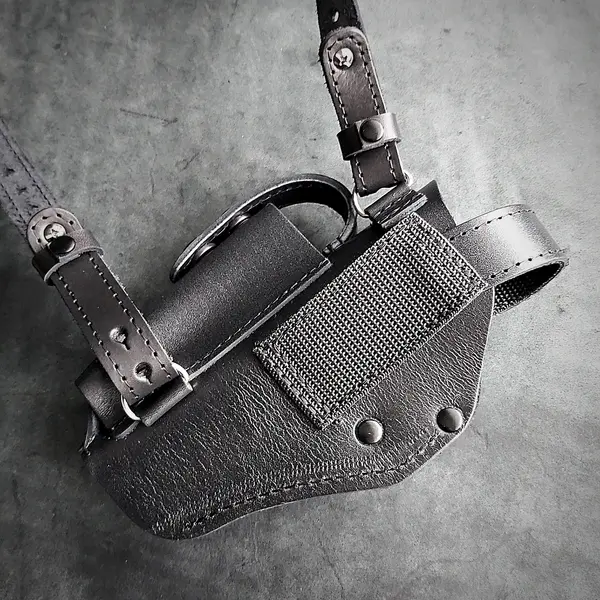 Оперативная кобура под ТТ/Browning M1903| скрытого ношения| кожаная| на резинке