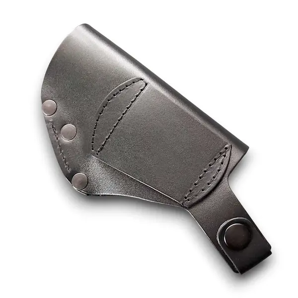 Кожаная кобура поясная для скрытого ношения под ФОРТ 12/17/20| чёрная (двухсторонняя)