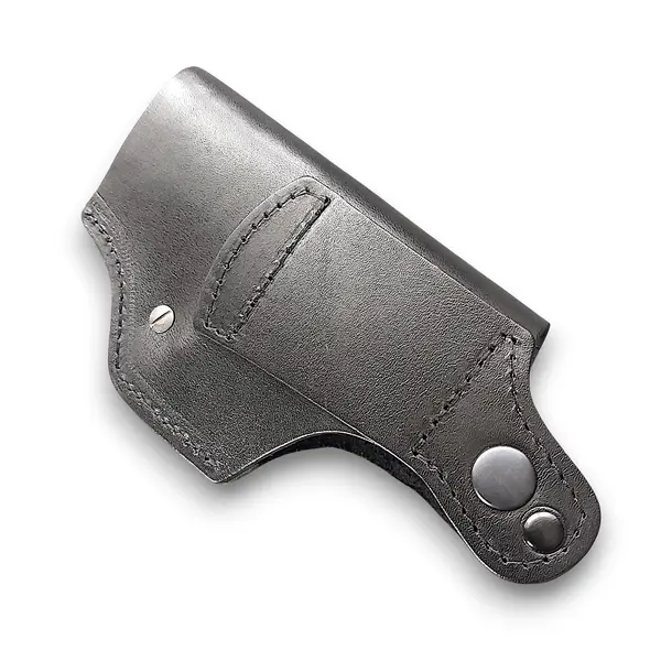 Кожаная кобура поясная под Glock 19| чёрная