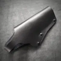 Кожаная кобура поясная под Colt| чёрная