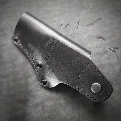 Шкіряна кобура поясна під Colt | чорна