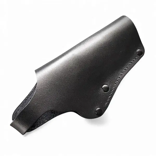 Кожаная кобура поясная под Colt| чёрная