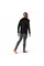 Чорна кофта чоловіча Smartwool Merino 150 Lightweight Base Layer