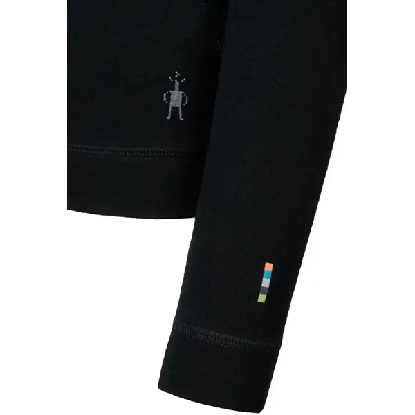 Кофта жіноча Smartwool Merino 250 Baselayer Crew, Чорна