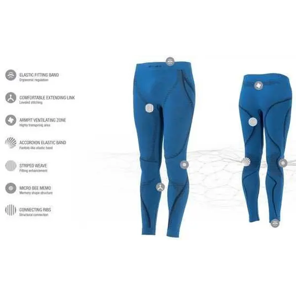 Термоштани чоловічі Accapi Ergowool сіро-чорні