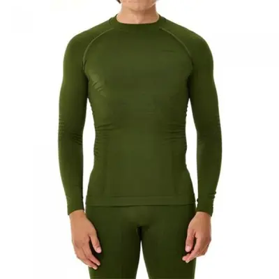 Термофутболка мужская с длинным рукавом Accapi Polar Bear Олива