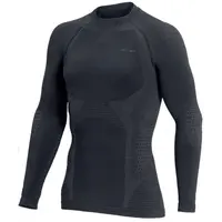 Термофутболка чоловіча з довгим рукавом Accapi Polar Bear Чорно/Сіра