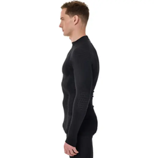 Термофутболка чоловіча з довгим рукавом Accapi Polar Bear Чорно/Сіра