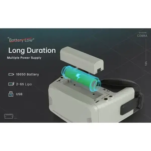 Окуляри FPV Skyzone Cobra X V4 Diversity DVR 5.8GHz 56CH L,X Band