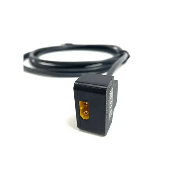 Кабель живлення Starlink Mini від FPV батареї з вбудованим вольтметром 5 м