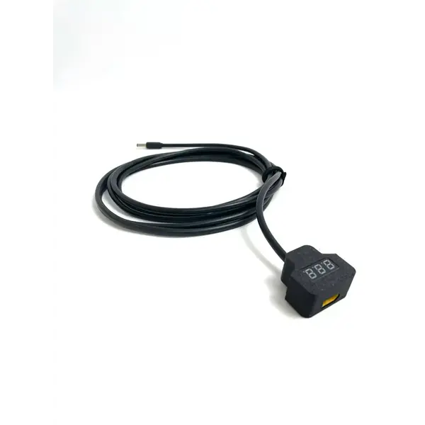 Кабель живлення Starlink Mini від FPV батареї з вбудованим вольтметром 3 м
