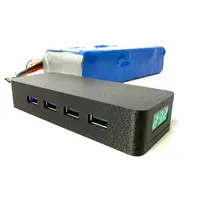 Переходник блок питания для зарядки телефона от fpv батареи 4 USB выхода