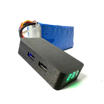 Перехідник блок живлення для заряджання телефона від fpv батареї 2 USB виходи