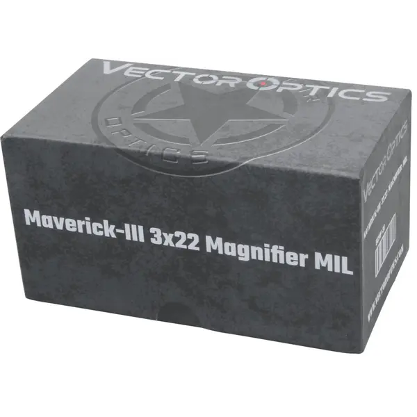 Оптичний збільшувач Vector Optics Maverick-III 3×22 MIL для коліматорних прицілів