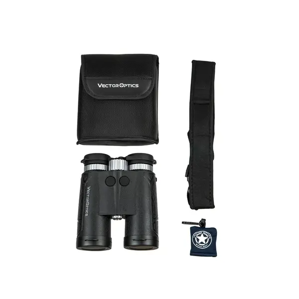 Багатофункціональний бінокль з вбудованим лазерним далекоміром Vector Optics Paragon 10×42 Rangefinder (SCBRF-02)