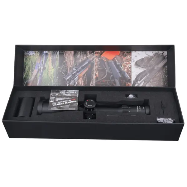 Оптичний приціл Vector Optics Continental 3–18×50 FFP VEC-MBR, труба 34 мм, з підсвічуванням