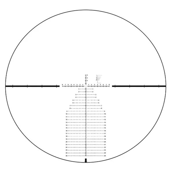 Оптичний приціл Vector Optics Continental 3–18×50 FFP VEC-MBR, труба 34 мм, з підсвічуванням