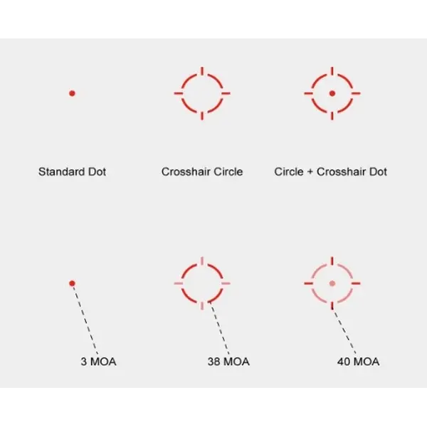 Коліматорний приціл Vector Optics Frenzy Plus 1×22×32 SMR з сонячним живленням