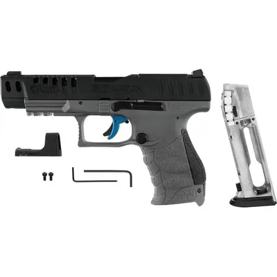 Пневматичний пістолет Umarex Walther Q5 Match Combo 5″ CO₂ Blowback 4,5 мм з коліматором
