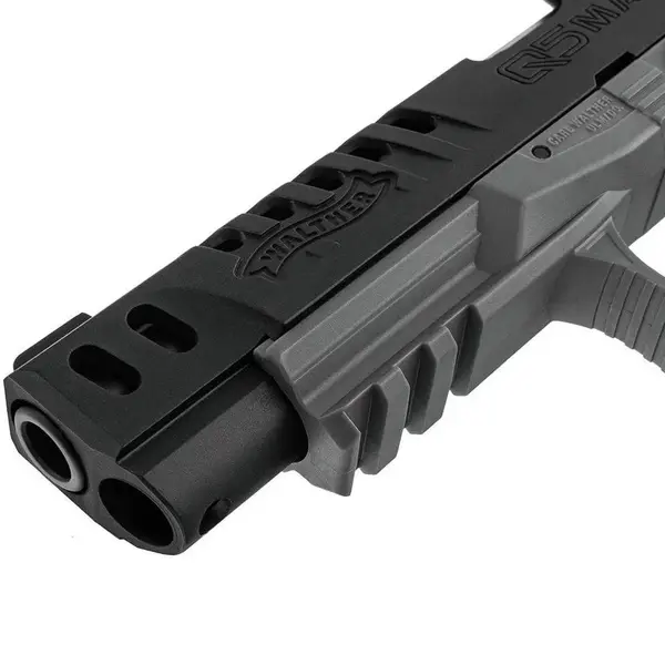 Пневматичний пістолет Umarex Walther Q5 Match Combo 5″ CO₂ Blowback 4,5 мм з коліматором