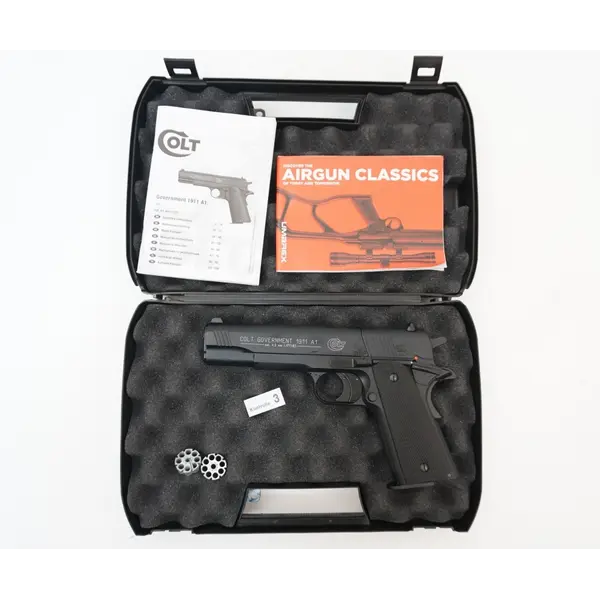 Пневматичний пістолет Umarex Colt Government 1911 A1 CO₂ 4,5 мм