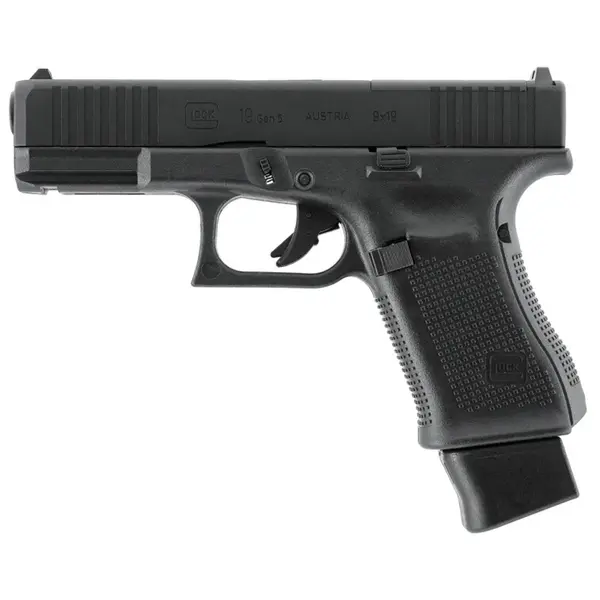 Пневматичний пістолет Umarex Glock 19 Gen5 MOS CO₂ Blowback 4,5 мм Black