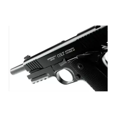 Пневматичний пістолет Umarex Colt M45 CQBP CO₂ Blowback 4,5 мм Black