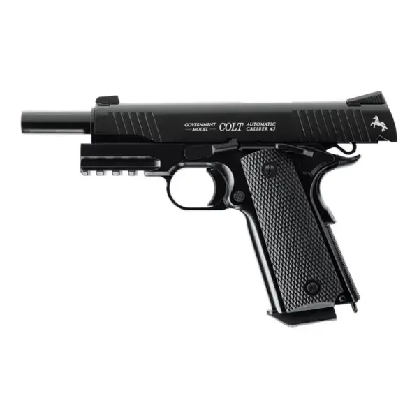 Пневматичний пістолет Umarex Colt M45 CQBP CO₂ Blowback 4,5 мм Black