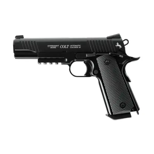 Пневматичний пістолет Umarex Colt M45 CQBP CO₂ Blowback 4,5 мм Black