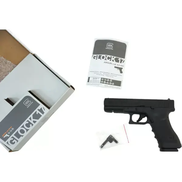 Пневматичний пістолет Umarex Glock 17 CO₂ Blowback 4,5 мм із затворною затримкою