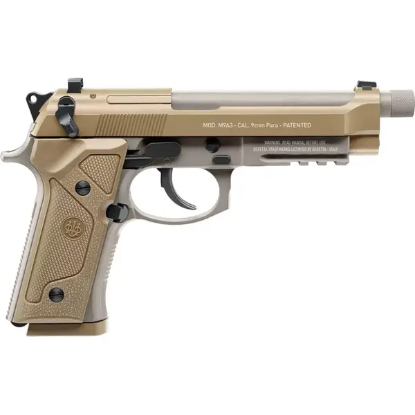 Пневматичний пістолет Umarex Beretta M9A3 FDE Blowback кал. 4,5 мм