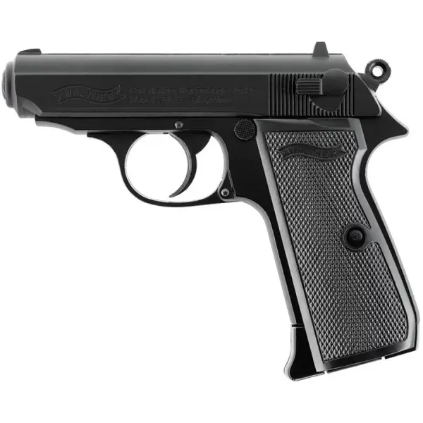 Пневматичний пістолет Umarex Walther PPK/S Blowback CO₂ 4,5 мм BB
