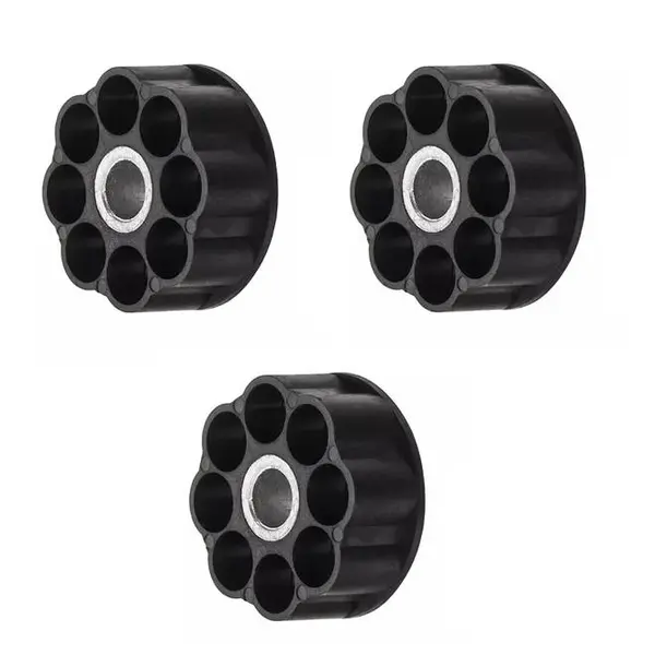 Запасные барабанные магазины для пневматического пистолета Umarex Glock 17 4,5 мм (комплект 3 шт)