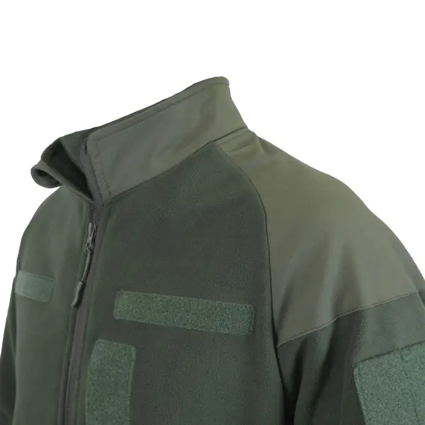 Тактична флісова кофта Militex Windproof Khaki mod. 1 L