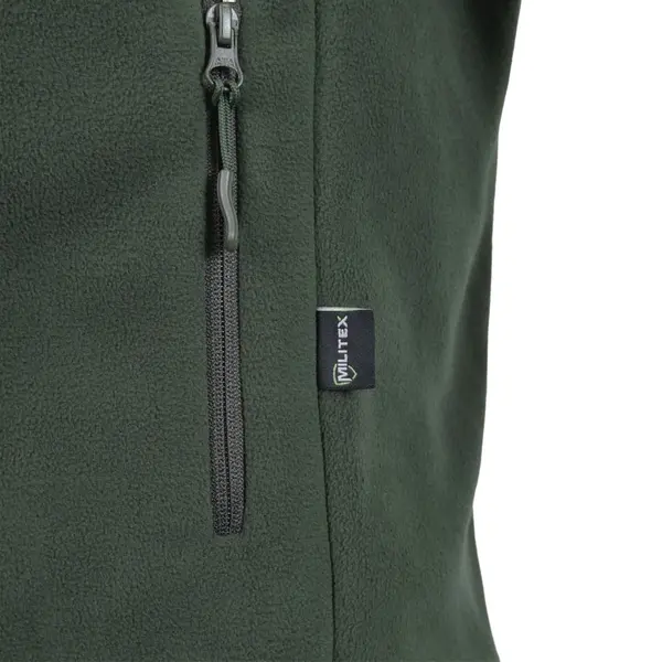 Тактична флісова кофта Militex Windproof Khaki mod. 1 L
