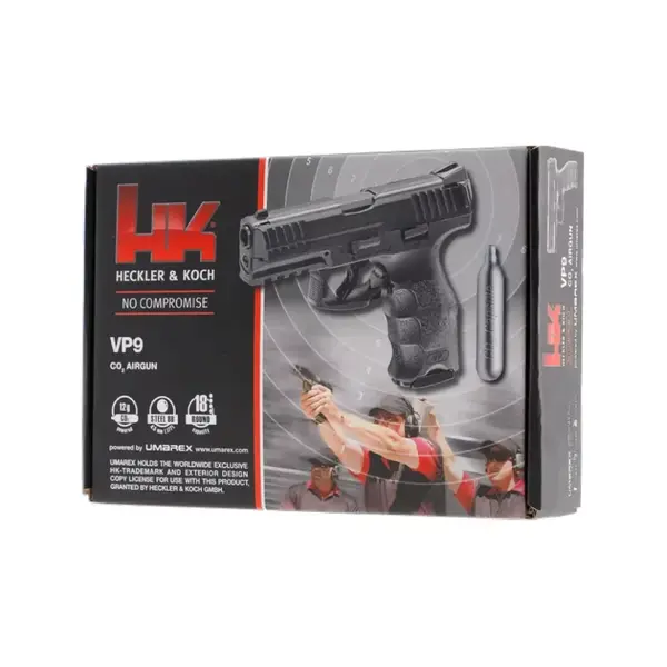 Пневматичний пістолет Umarex Heckler & Koch VP9 Blowback калібр 4,5 мм
