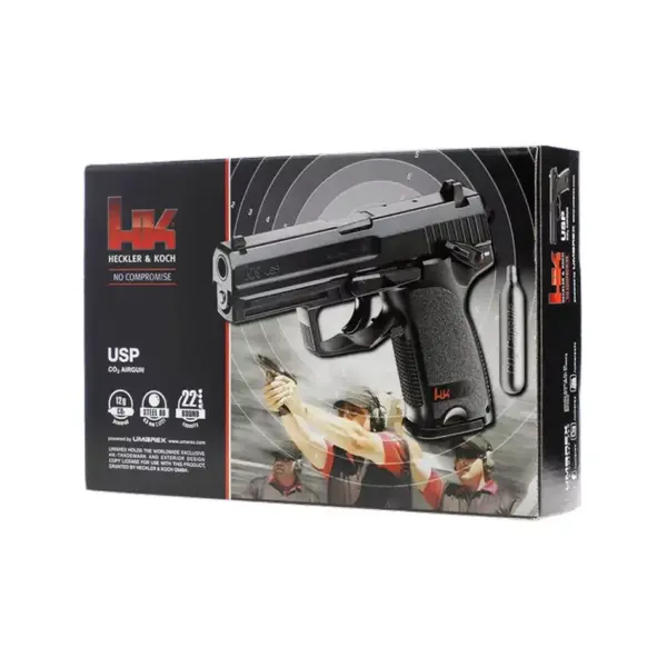 Пневматичний пістолет Umarex Heckler & Koch USP CO₂ 4,5 мм Non-Blowback