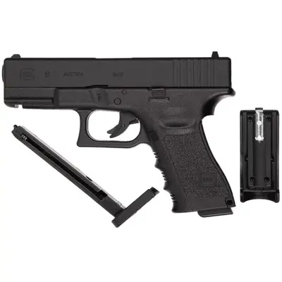 Пневматичний пістолет Umarex Glock 19 CO₂ 4,5 мм з металевим затвором