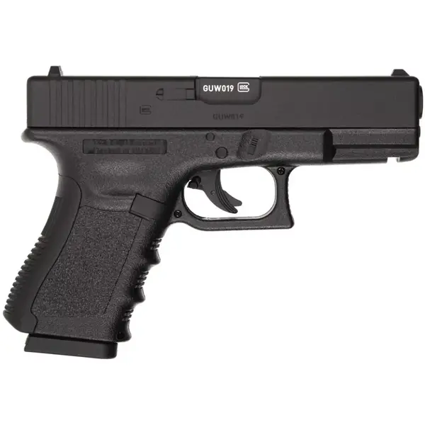 Пневматичний пістолет Umarex Glock 19 CO₂ 4,5 мм з металевим затвором