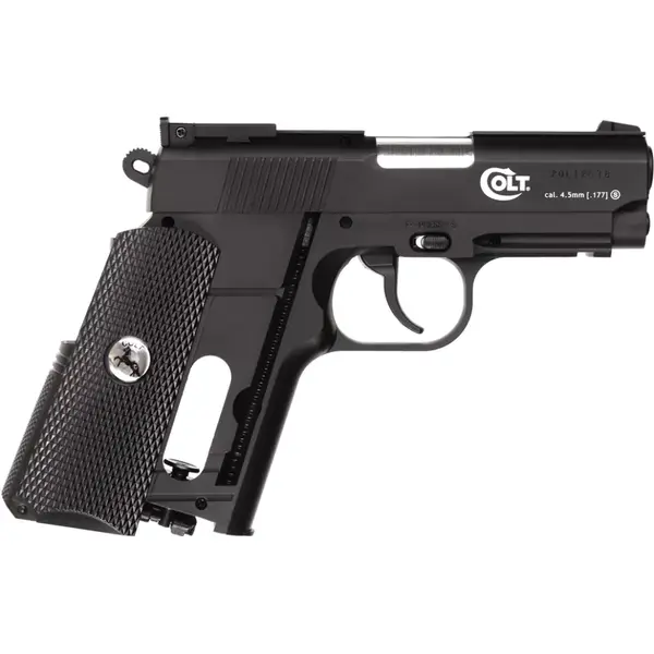 Пневматичний пістолет Umarex Colt Defender CO₂ 4,5 мм BB з планкою Weaver