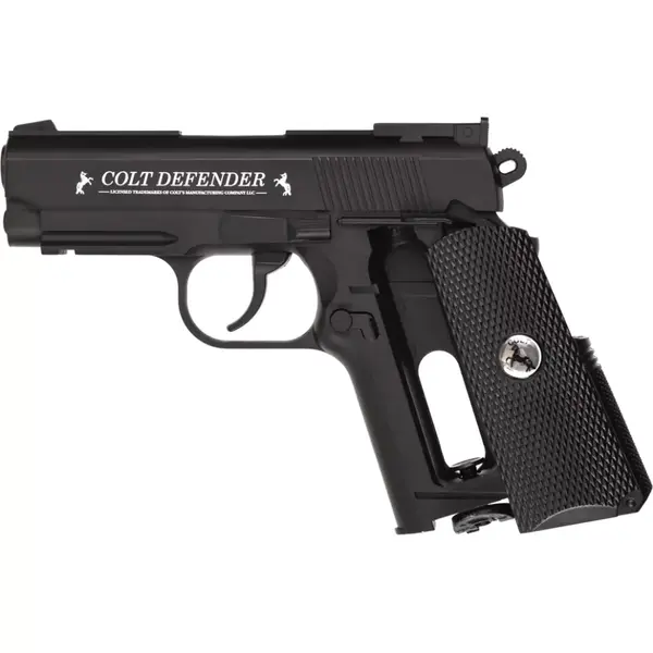 Пневматичний пістолет Umarex Colt Defender CO₂ 4,5 мм BB з планкою Weaver