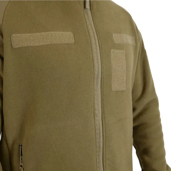 Тактична флісова кофта Militex Windproof Coyote mod. 1 XL