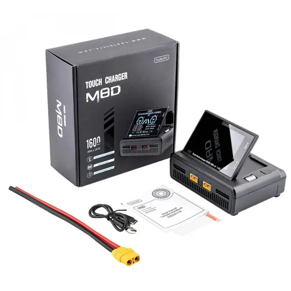 Зарядний пристрій ToolkitRC M8D (DC 800W x2)