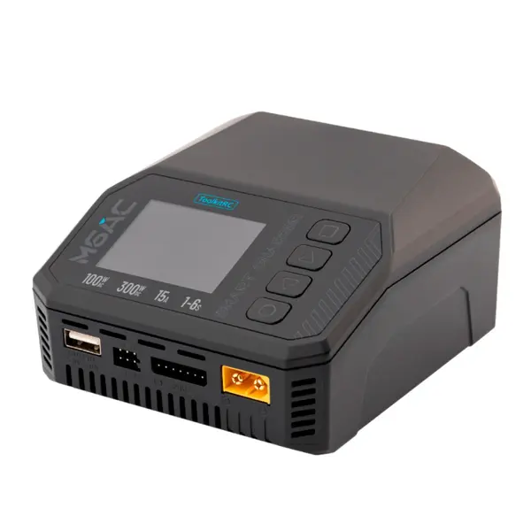 Зарядний пристрій ToolkitRC M6AC (AC 100W / DC 300W)