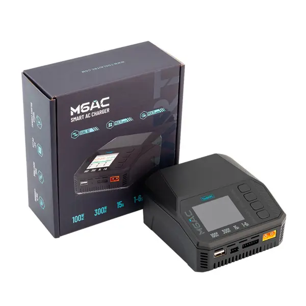 Зарядний пристрій ToolkitRC M6AC (AC 100W / DC 300W)