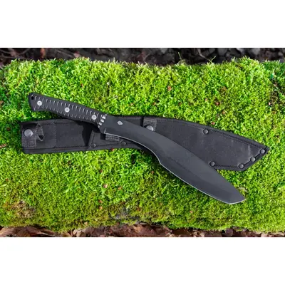 Мачете туристичне BB Knives Модерн Кукрі 66Mn4 Full Tang з чохлом