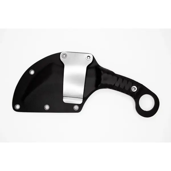 Тактичний керамбіт Відьма фіксований 1.4116, 210 мм, чохол MOLLE, чорний