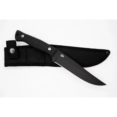 Ніж фіксований Ельфійська обіцянка 1.4116, 275 мм, чохол MOLLE, чорний